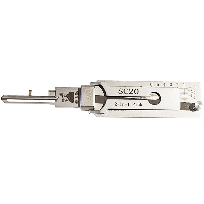 Lishi SC20 2-in-1 Pick & Decoder for Schlage L Keyway