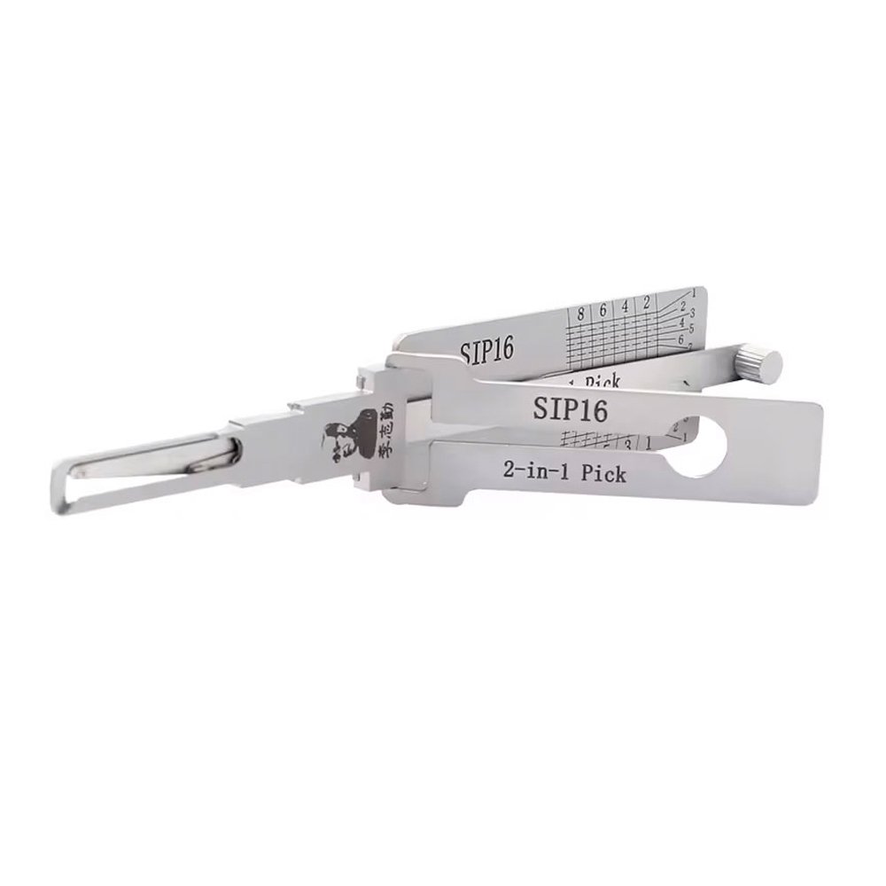 Lishi SIP16 2in1 Decoder and Pick for Maserati