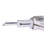 Lishi SSY3 2-in-1 Decoder and Pick for SSANGYONG [Profile: SSY3T Flat 8 Cut]