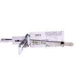 Lishi SSY3 2-in-1 Decoder and Pick for SSANGYONG [Profile: SSY3T Flat 8 Cut]