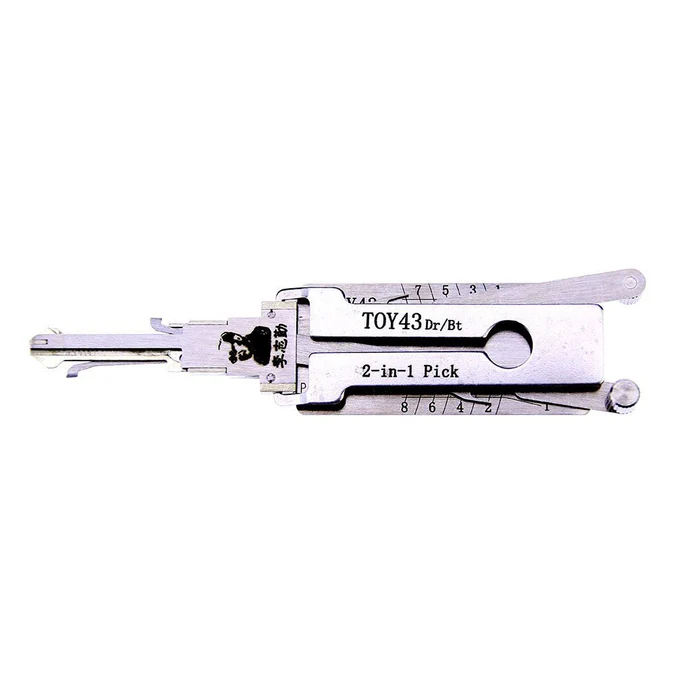 Lishi TOY43 2-in-1 Decoder and Pick for OLD Toyota