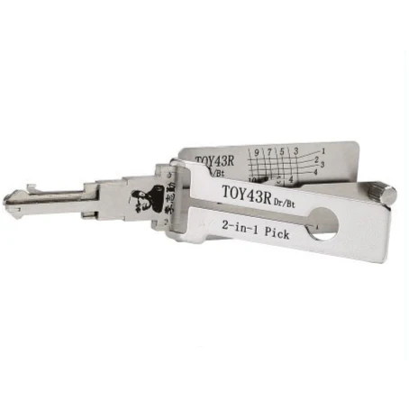 Lishi TOY43R 2in1 Decoder and Pick for Toyota, Subaru XV, Great Wall Xuanli, Haval H6