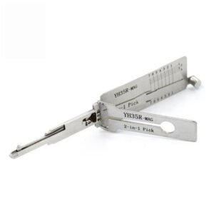 Lishi YH35R-MAG 2-in-1 Pick & Decoder Magnetic Gate for Yamaha Motorcycles