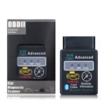 HHOBD MINI ELM327 OBDII2 Bluetooth Scan Tool Automobile Fault Detector V1.5