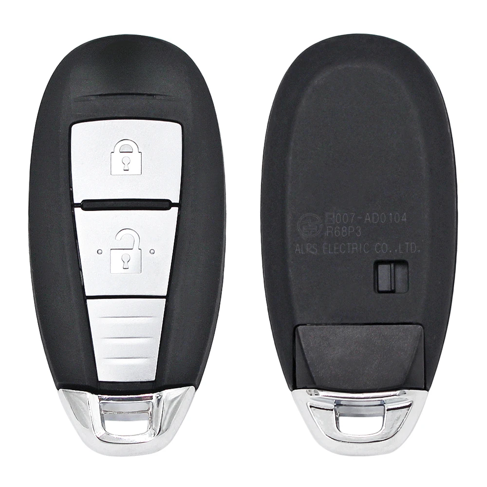 2 Buttons 315Mhz/433MHZ Keyless Entry Remote Key Fob for SUZUKI Vitara SX4 SWIFT S-Cross TS007/TS008 ID47 Chip