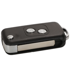 2 Buttons Modified Flip Remote Car Key Shell for Citroen C1 C2 C3 C4 Picasso Xsara Peugeot 206 306 307 107 207 407 Partner