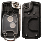 2 Buttons Modified Flip Remote Car Key Shell for Citroen C1 C2 C3 C4 Picasso Xsara Peugeot 206 306 307 107 207 407 Partner
