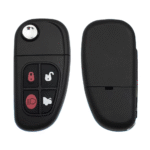 315/433MHz 4 Buttons Flip Remote Key Fob For Jaguar X-type S-type XJ XJ8 XJR 2001 2002 2003 2004 2005 2006 2007 2008 4D60 Chip