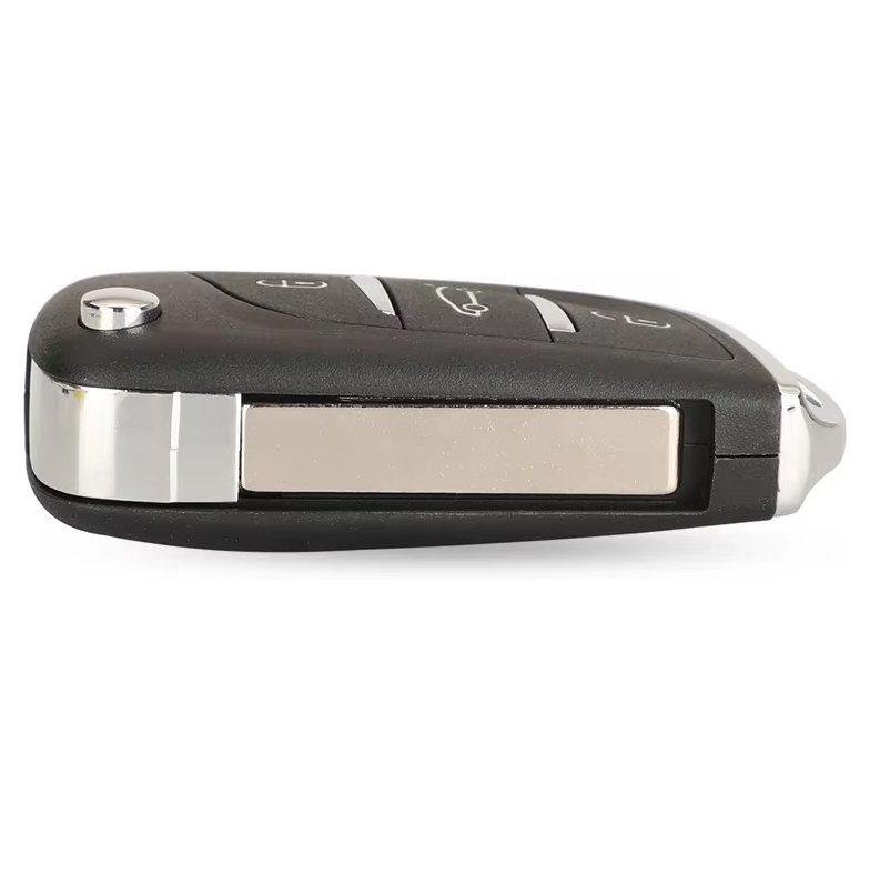 3 Buttons Modified Flip Remote Car Key for Peugeot 207 308 307 407 607 for Citroen C2 C3 C4 0536 ASK/FSK 433Mhz ID46