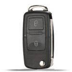 2 Buttons 315/434MHz Folding Car Remote Key For VW SEAT Altea Ibiza Leon Toledo T5 1J0959753AG 1K0959753G ID48 Chip
