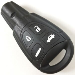 4 Buttons 315 MHz Remote Car Key for 2003-2010 SAAB 93 / LTQSAAM433TX