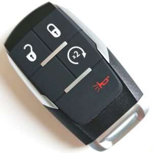 3+1 Buttons 434MHz ASK Smart Car Keys for 2019-2020 Dodge Ram Pickup HD 2500-5500 GQ4-76T / 4A Chip