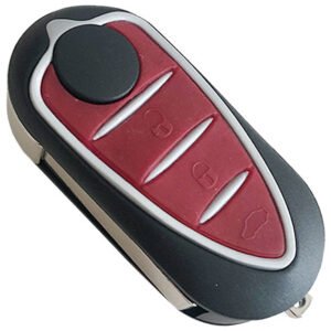 3 Buttons 434 MHz ASK Flip Remote Key for Alfa Romeo Delphi System - ID46-7946 Chip
