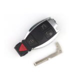 2/3/4 Buttons Remote Control Car Key Cover Single Battery Holder Replacement Cover for Mercedes-Benz