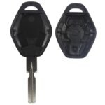 3 Buttons Car Key Remote Control Replacement Shell for BMW HU92/HU58