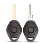 3 Buttons Car Key Remote Control Replacement Shell for BMW HU92/HU58