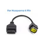 6Pin Motorcycle OBD OBD2 Diagnostic Cable For Husqvarna
