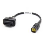 4 Pin OBD2 Adapter Cable OBDII 16 Pin to 4 Pin Diagnostic Connection Cable For KUBOTA