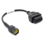 4 Pin OBD2 Adapter Cable OBDII 16 Pin to 4 Pin Diagnostic Connection Cable For KUBOTA