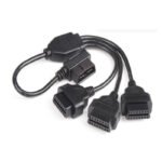 L-type Car OBD2 1-to-3 16-pin Adapter Cable Extension Cable – 50cm