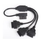 L-type Car OBD2 1-to-3 16-pin Adapter Cable Extension Cable – 50cm