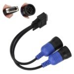 PN 405048 6 and 9-Pin Y Deutsch Cummins Adapter For Nexiq USB Link 125032 Diesel Truck Diagnose Interface