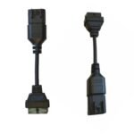 OBD2 16 Pin Female Plug to 8 Pin Diagnostic Adapter Cable for Polaris ATV Slingshot