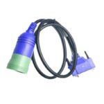 DB25 Pin Male to 9 Pin Cable for CNH EST DPA5 V8.6 Case New Holland Agricultural Diagnostic Instrument