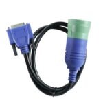 DB25 Pin Male to 9 Pin Cable for CNH EST DPA5 V8.6 Case New Holland Agricultural Diagnostic Instrument