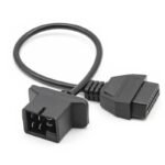 6 Pin to OBD2 16 Pin Adapter Cable For Chrysler