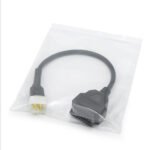 EFI Motorcycle 6-pin to OBD2 16-pin Detection Interface Adapter Cable for Delphi
