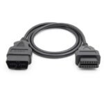 100CM OBD2 16Pin Male to Female Extension Cable For All OBDII Code Scanners