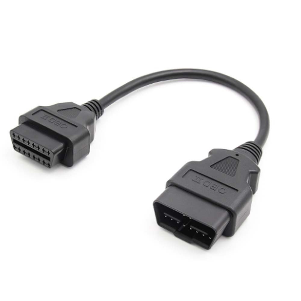 100CM OBD2 16Pin Male to Female Extension Cable For All OBDII Code Scanners