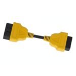 OBD2 16-pin Adapter Cable Male to Female Extension Cable 16-pin Connector for LAUNCH 431 Diagnostic Tool – 17CM