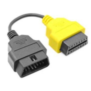 OBD2 16-pin Adapter Cable Male to Female Extension Cable 16-pin Connector for LAUNCH 431 Diagnostic Tool - 20CM