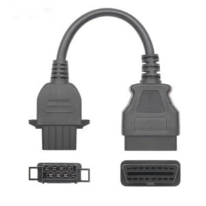 16Pin to 8Pin OBD2 Cable Adapter for Volvo 88890306 Vocom
