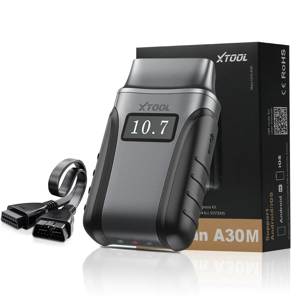 XTOOL A30M PROFESSIONAL Car OBD2 Diagnostic Tools with Cable