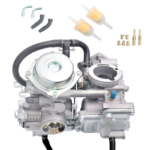 VT1100 Dual Motorcycle Carburetor for Honda Shadow Spirit 1100 VT ATV, Motorcycle Engine Part Replacement, 16100-MAA-A00