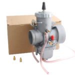 44mm Motorcycle Carburetor Carb for Mikuni Slide VM44 Spigot Carb Refit Compatible 400 500 600 700 750 800cc