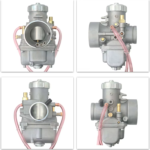 High Quaility Replacement of Mikuni PZ34j Snowmobile Carburetor for Yamaha 350 ATV Round Slide Snowmobile Carb Engine Parts – VM34 Cable