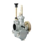 Motorcycle Carburetor Replacement for Kawasaki Mustang Huari Hsiungfeng DX100 KE100 HR100 Two-Stroke Motobikes, Durable Zinc Carburetter – Manual