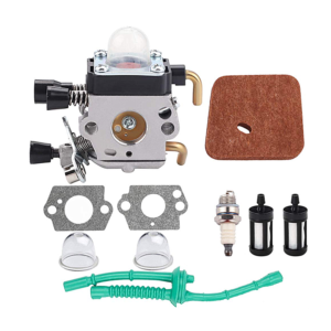 High Quality Chainsaw Carburetor Kit Fits Stihl FS38, FS45, FS46, FS55, FS74, FS75, FS76, FS80, FS85 – with Fuel Line, Air Filter & Gasket